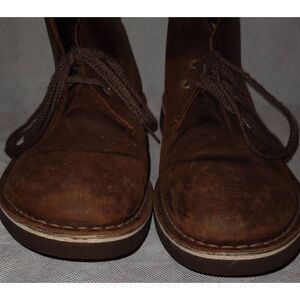 Men's Clark's size 11 Shoes Bushacre 2 CHUKKA Boots. Brown.